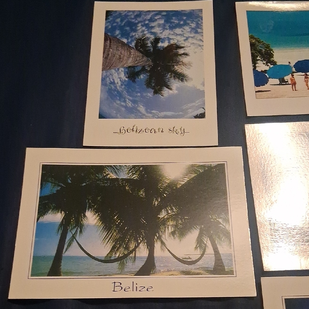 Belize Postcard Set - Tropical Beach & Blue Hole Collection & magnet - Picture 4 of 6